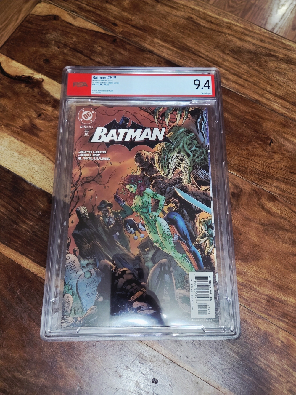 Batman #619 "Hush" Villains Gatefold Variant - PSA 9.4. 1st Full Appearance!